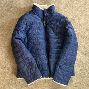 TheNorthFace Reversible Puffer Jacket - Girls Large